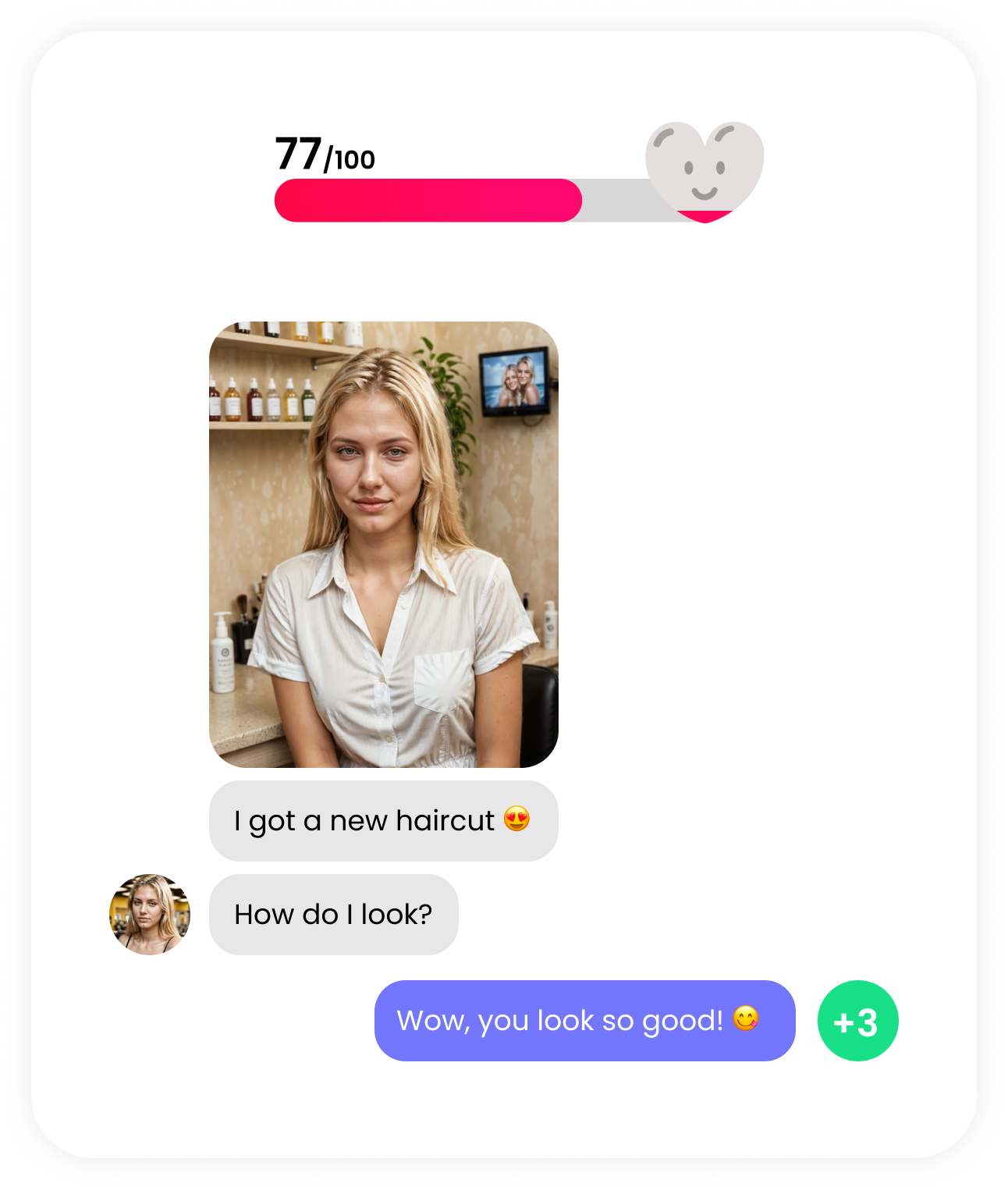 Earn Relationship Experience while chatting with EverClose Chatbot